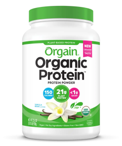 Organic Protein™ Plant Based Protein Powder - Vanilla Bean