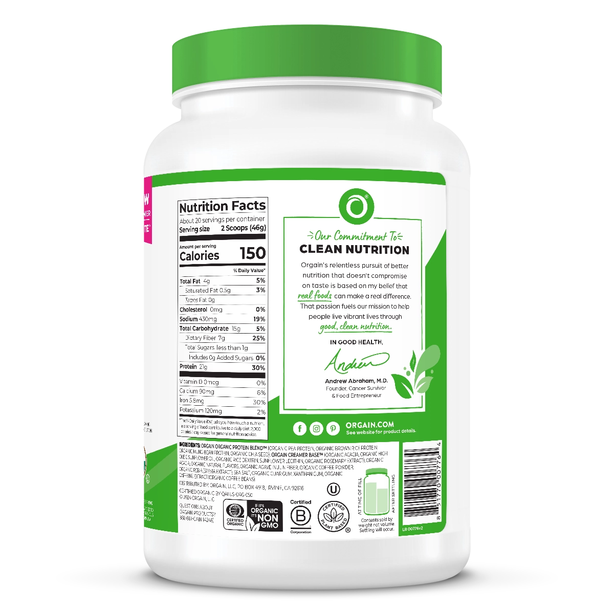 851770007764-v2-Orgain-ProteinPowder-2.03lb-IcedCoffee-20240423-SideB-HIRES.png