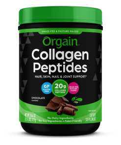 Grass Fed Pasture Raised Collagen Peptides - Chocolate